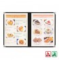 ABW耐熱菜單本(A4-8P)綠/米